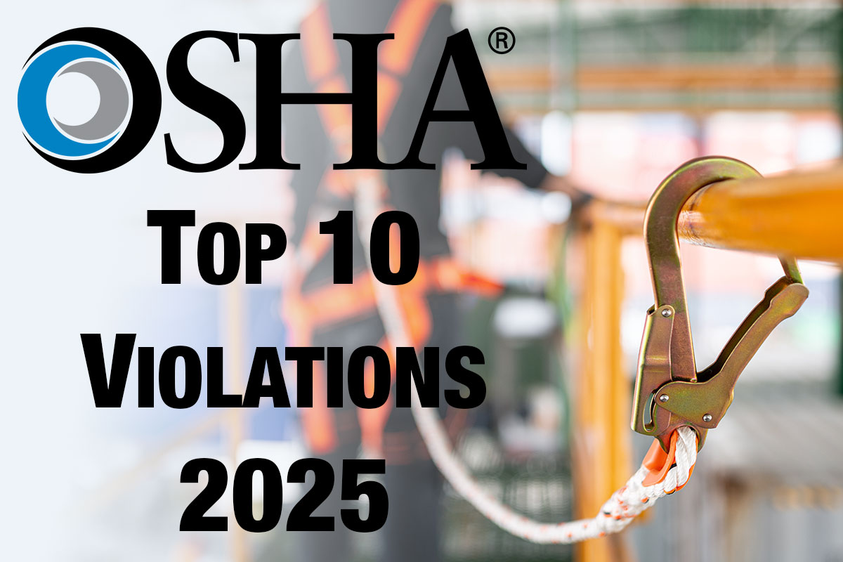 NSC 2025: OSHA reveals top 10 safety violations preliminary data