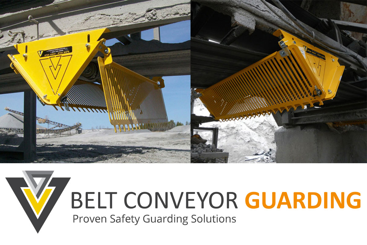 Belt Conveyor Guarding Return Idler Guards