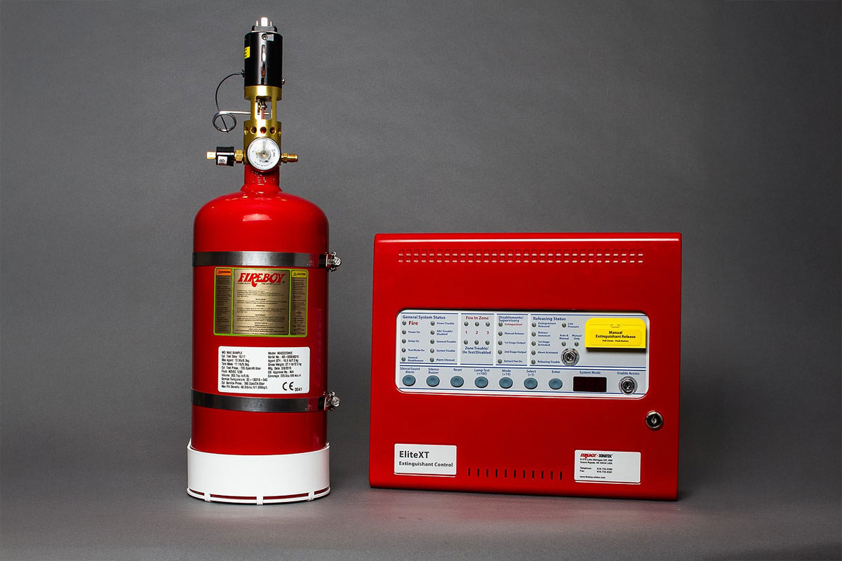 Fireboy-Xintex MAE Series Fire Detection & Suppression System