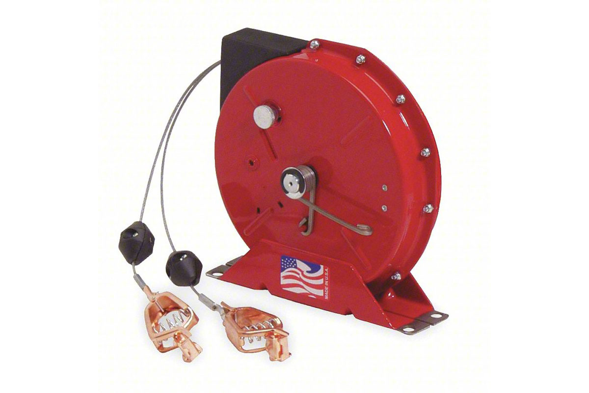 Reelcraft G 3050 Y Retractable Grounding Wire Reel
