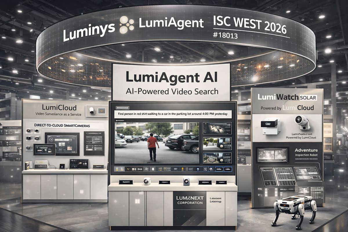 ISC West 2026: Luminys launches LumiAgent AI-powered cloud video search