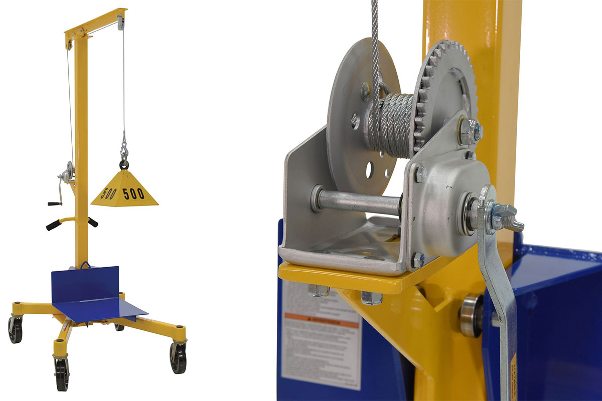 Vestil Manufacturing LIFTER-2 Portable Worksite Crane