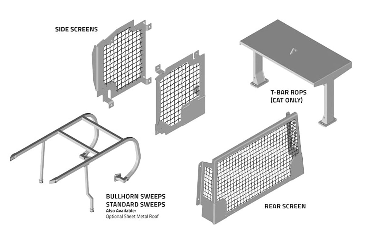 Weldco-Beales CD ROPS Roll Over Protective Structures