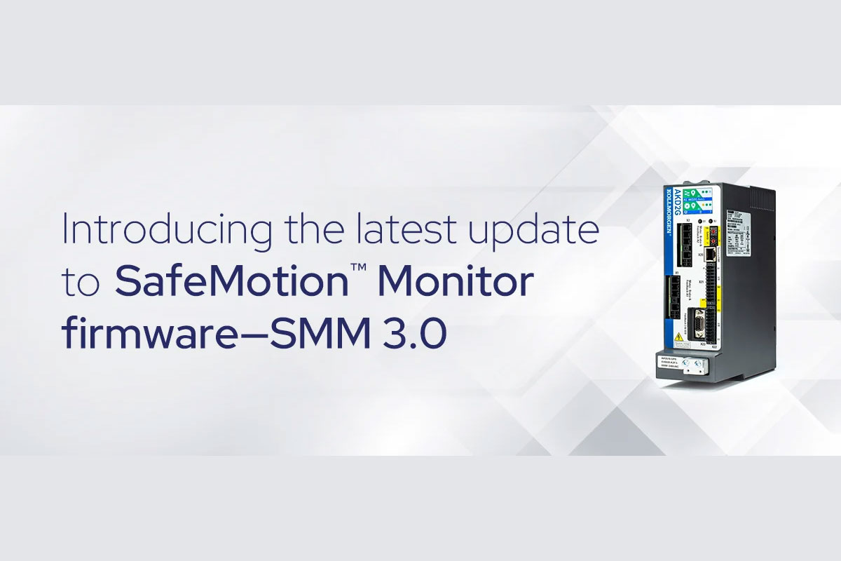 Kollmorgen releases SafeMotion Monitor 3.0 firmware update