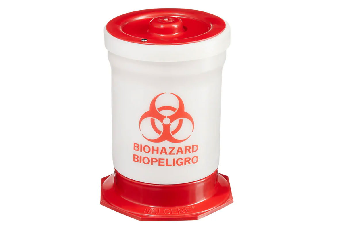 Nalgene Biohazardous Waste Containers