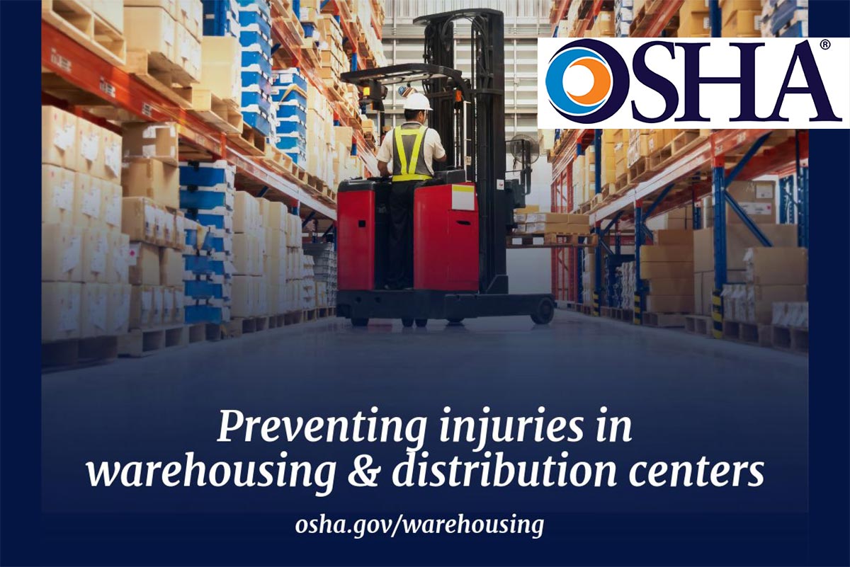 What changed in OSHA's updated warehouse & distribution center NEP