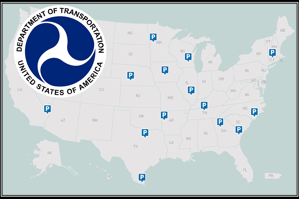 DOT funding 2,400 new safe truck parking spots across U.S.