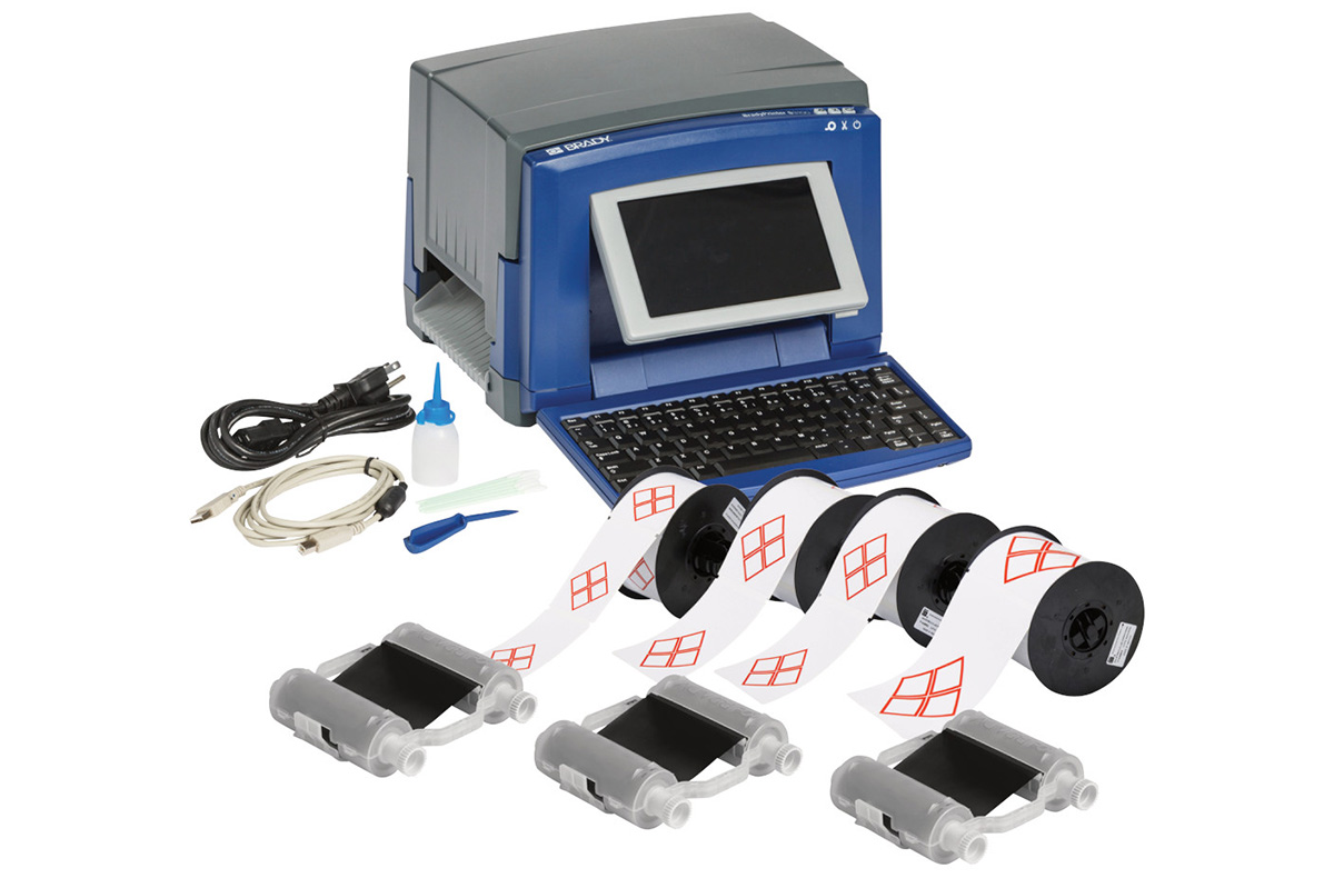 Brady S3100 Industrial GHS Label Printer Kit