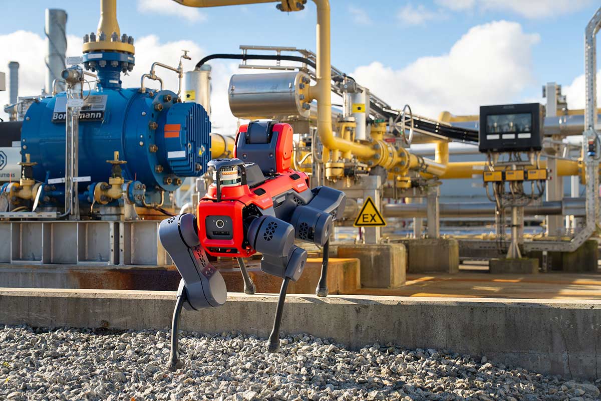 ANYmal X Autonomous Industrial Inspection Robot