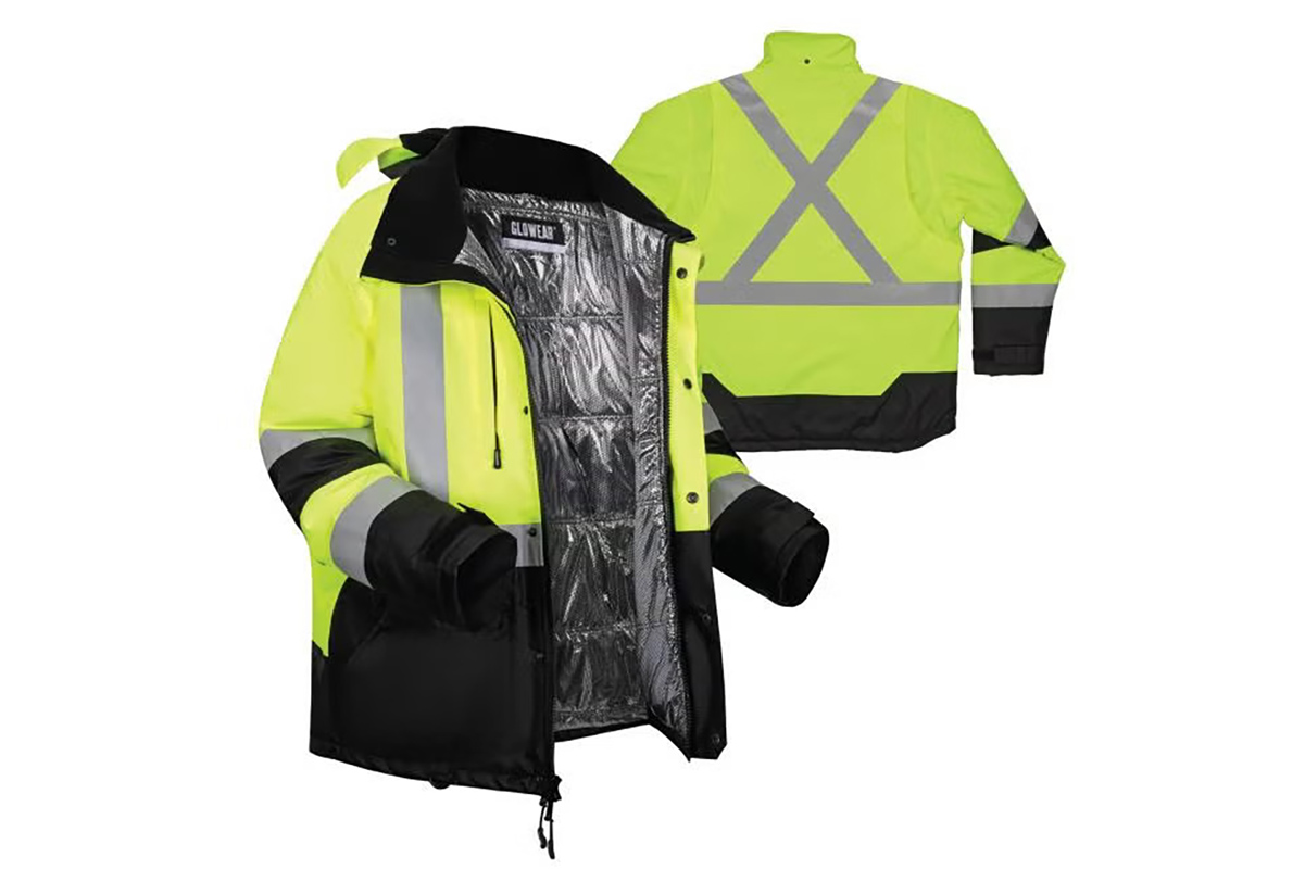 Ergodyne GloWear 8390X X-Back Hi-Vis Winter Jacket
