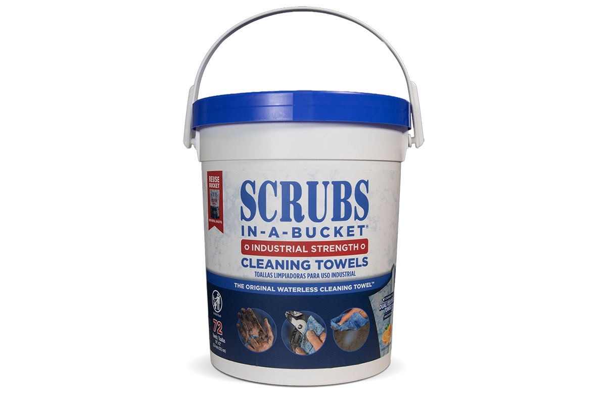 SCRUBS In-A-Bucket Industrial Strength Cleaning Towels