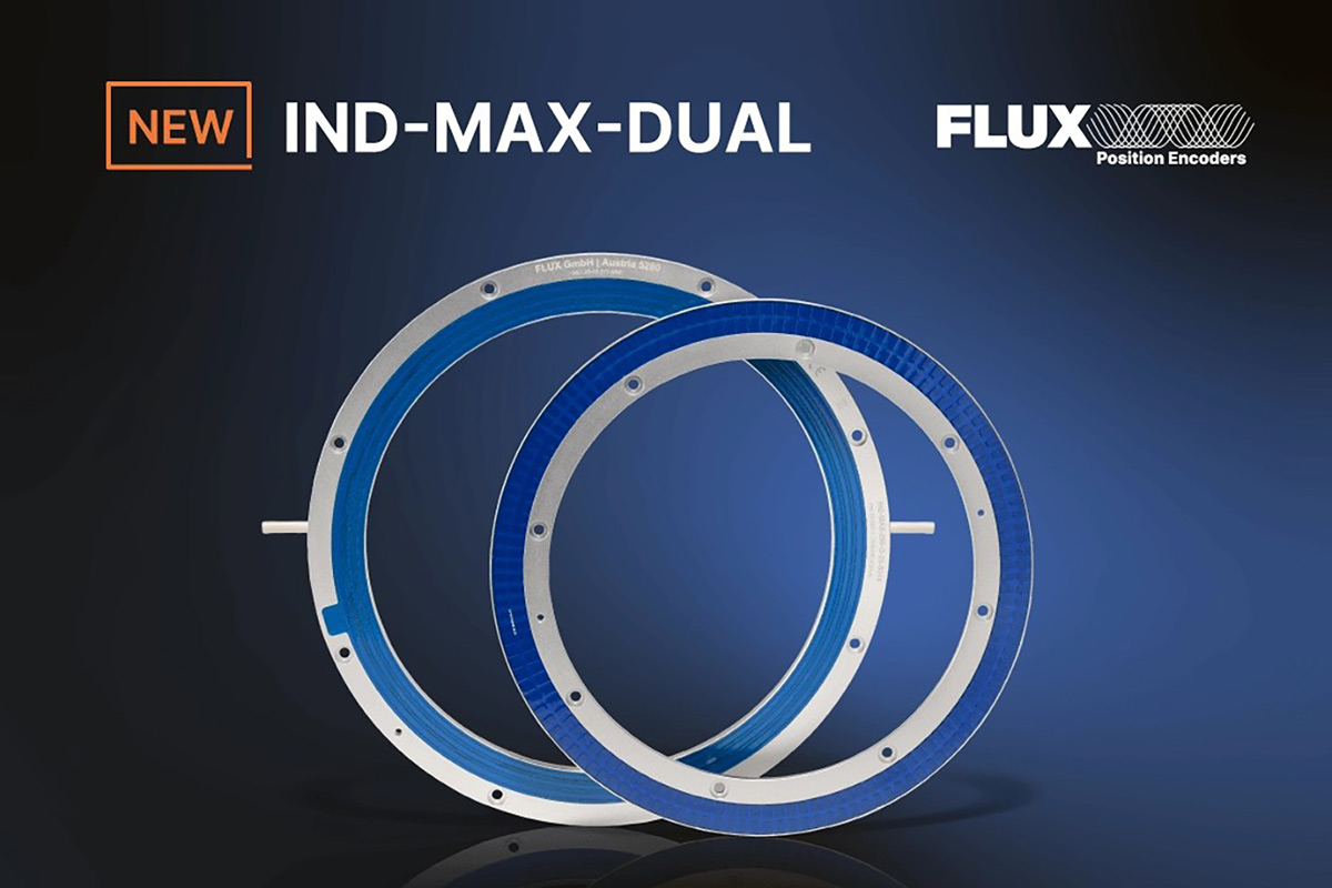 FLUX GmbH launches IND-MAX DUAL encoder for safety-critical applications