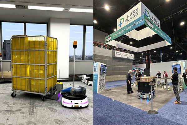 Automate 2024: LexxPluss launches AMR conveying for U.S. manufacturers