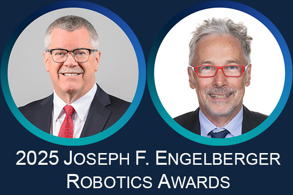 A3 presents 2025 Joseph F. Engelberger Robotics Awards