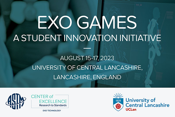 Exo Games 2023 Winners Announced by ASTM International and University of Central Lancashire