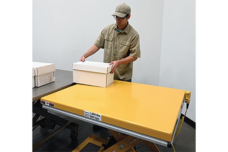 Work Station Electric Hydraulic Scissor Table