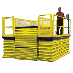 Pentalift Equipment: Custom engineered U-shaped work platform