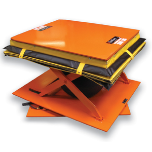 EnKon Systems: Pneumatic Scissor Lift and Rotate System