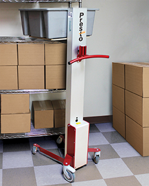 Presto Lifts: PLS53-150 LiftStik powered lifter transporter