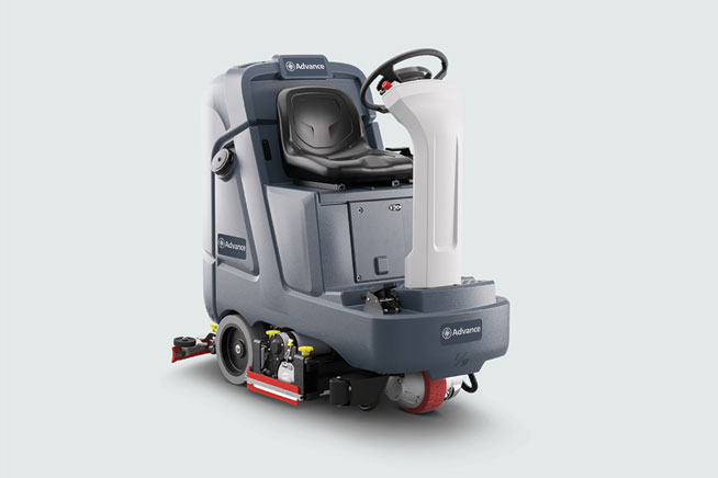 Nilfisk Advance SC4000 Commercial Ride-On Scrubber