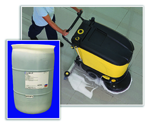 Madison Chemical: AquaBlue floor cleaner and degreaser