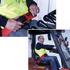 Keytroller, LLC: Slingbelt always-used seat belt