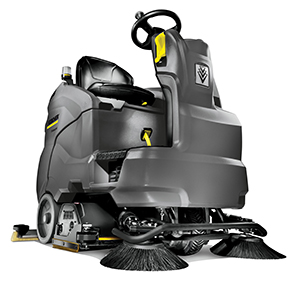 Karcher North America: Three New Emissions-Free, Ride-On Floor Sweepers