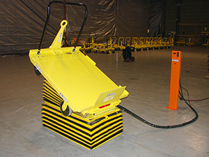 Kinetic Technologies: Line of Material Handling Lifts