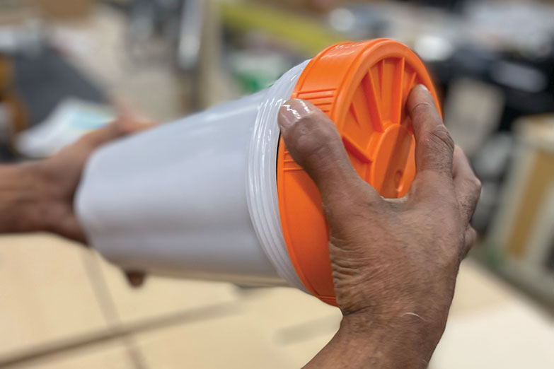Innovative plastic capsule changes hazmat shipping