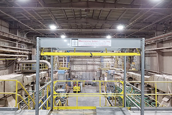 Chemical company purchases new safety gates