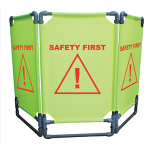 Vestil Manufacturing: Portable folding fabric barriers