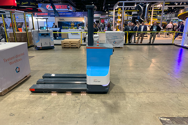 ProMat 2025: Ocado Intelligent Automation debuts Porter autonomous pallet-moving robot