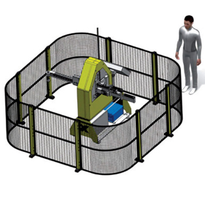 Axelent: Line of protective machine and perimeter guarding