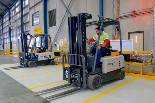 Productivity Solution: Fast charging keeps DHL forklifts running two shifts