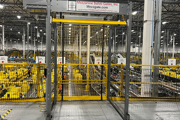 Mezzanine Safeti-Gates: Powered Safety Gates
