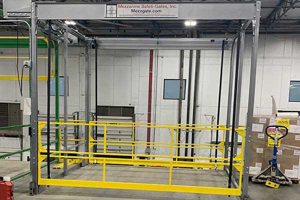 Mezzanine Safeti-Gates, Inc. Total Control Access (TCA) Safety Gate