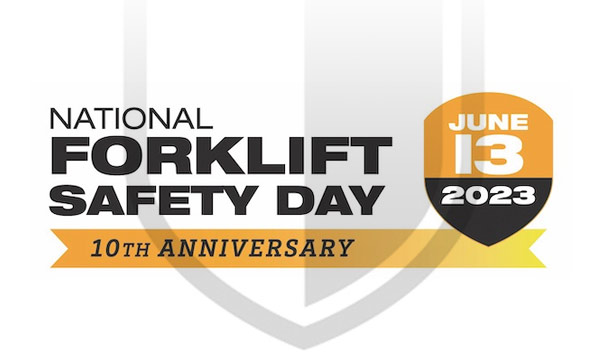 National Forklift Safety Day coming up on June 13