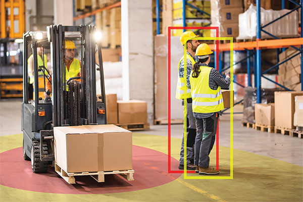 Powerfleet: Pedestrian Proximity Detection (Cameras, Indicator Lights)